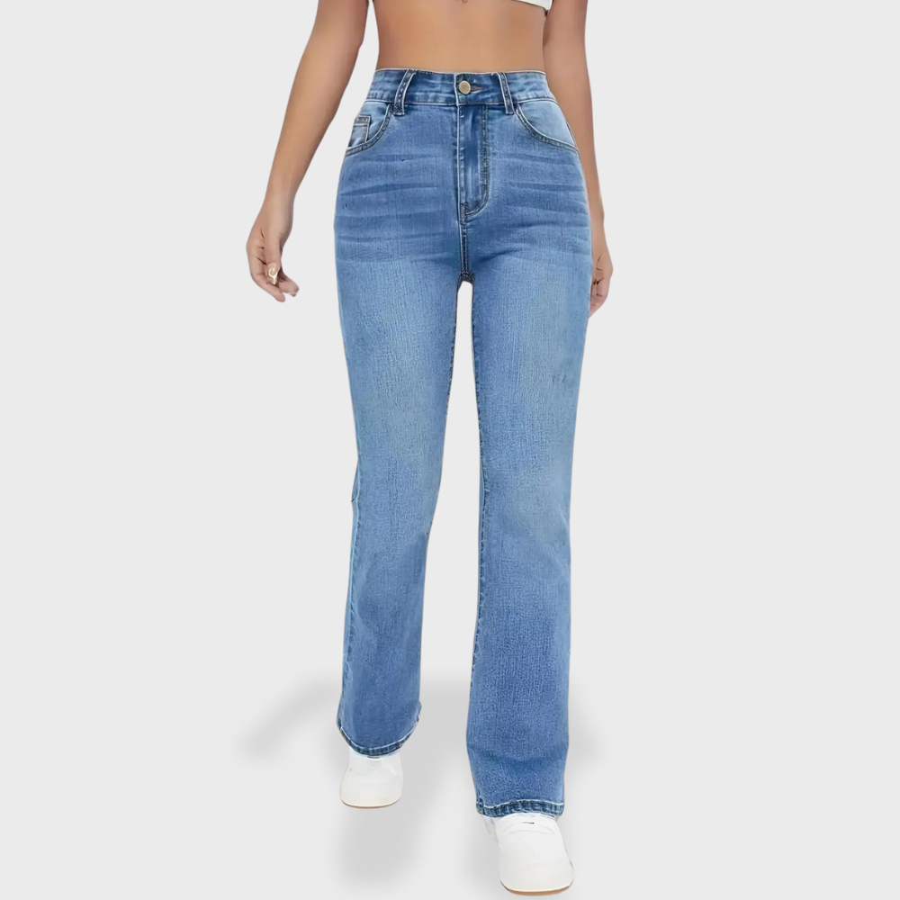Losece | Women's High Waist Flared Jeans