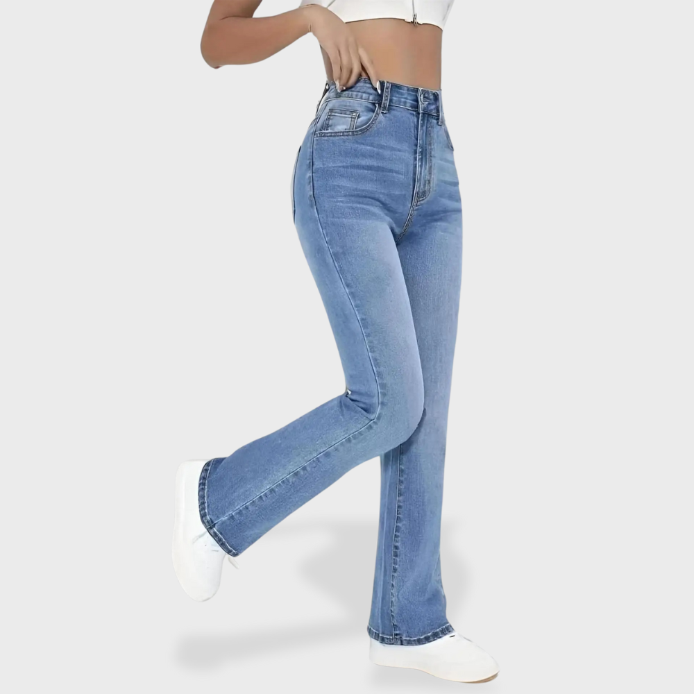 Losece | Women's High Waist Flared Jeans