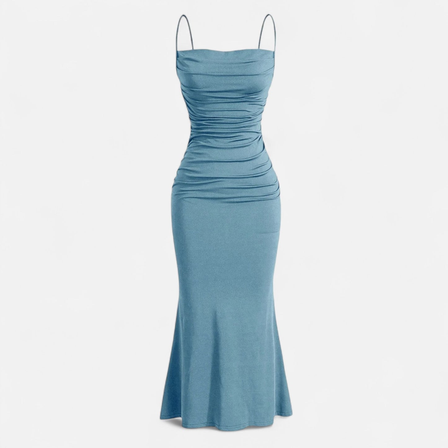 Locese | Women’s Elegant Spaghetti Strap Maxi Dress – Timeless Glamour for Summer Evenings