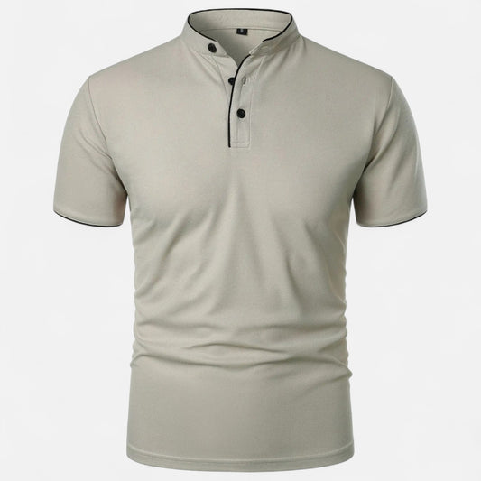 Locese | Men’s Summer Polo Shirt – Breathable Style with a Contemporary Twist