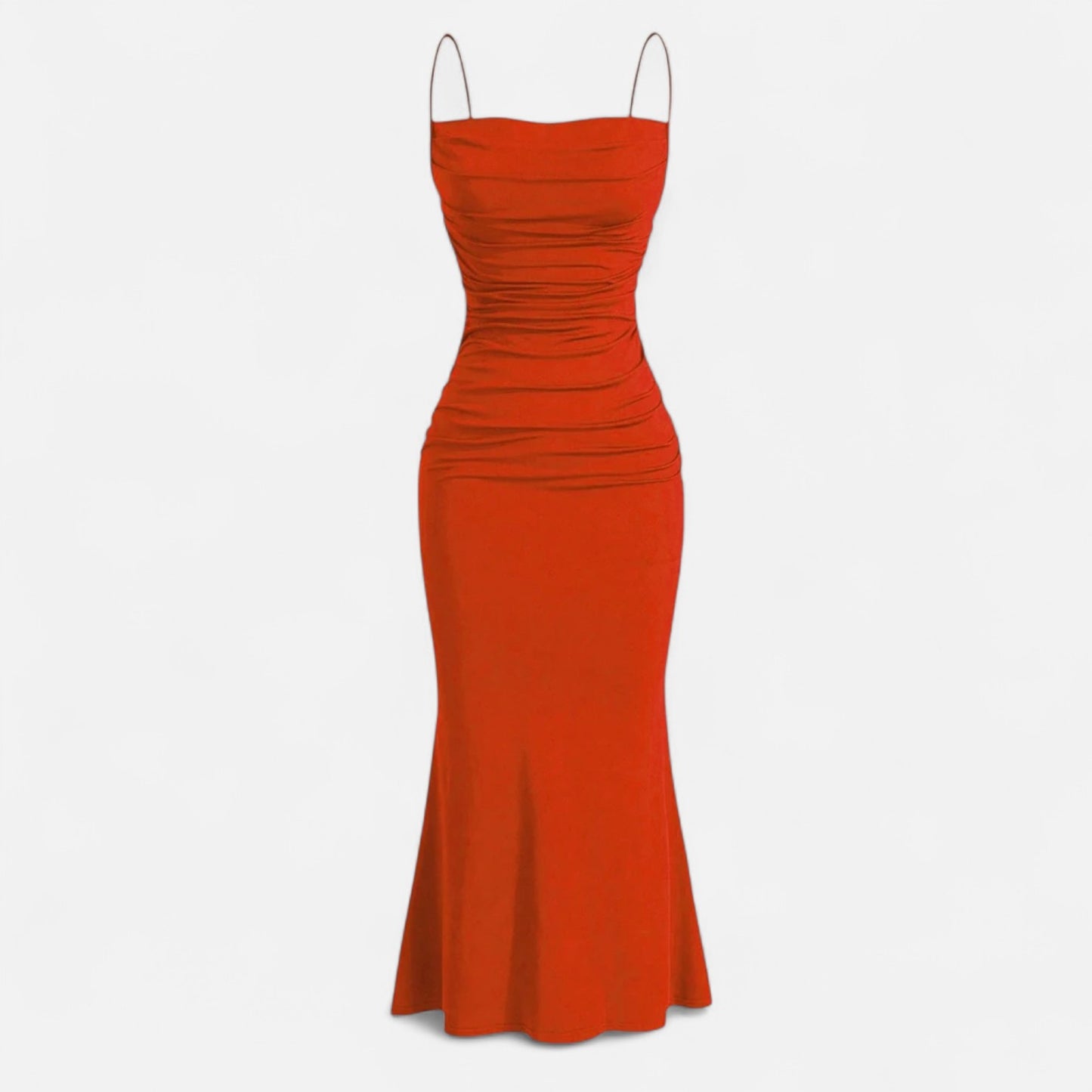 Locese | Women’s Elegant Spaghetti Strap Maxi Dress – Timeless Glamour for Summer Evenings